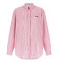 'button down' striped shirt