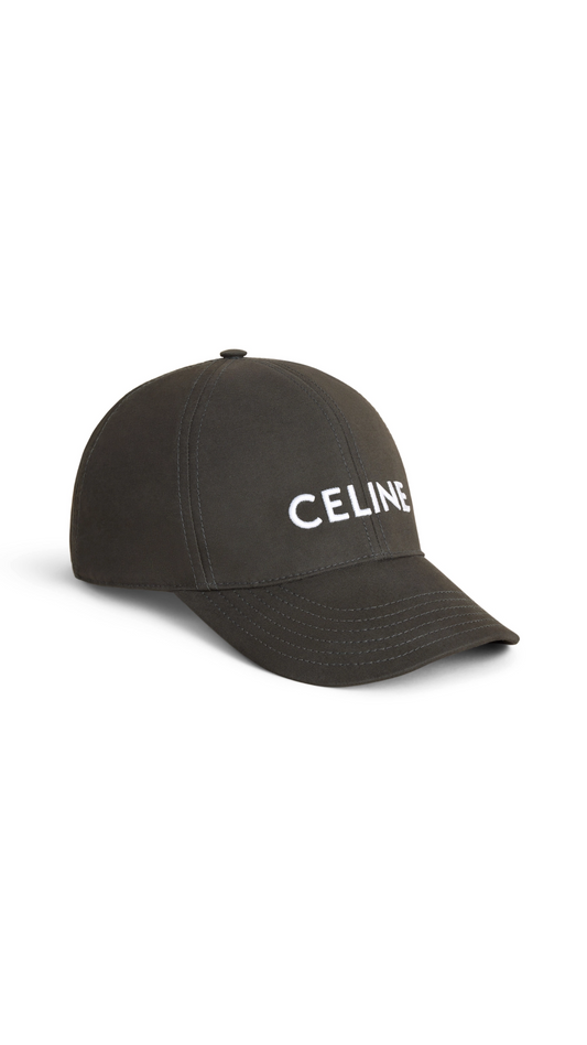 Celine Baseball Cap in Cotton - Ebene