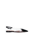 Le Coeur Flat Slingbacks In Patent Calfskin