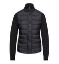 Padded Wool Blend Cardigan