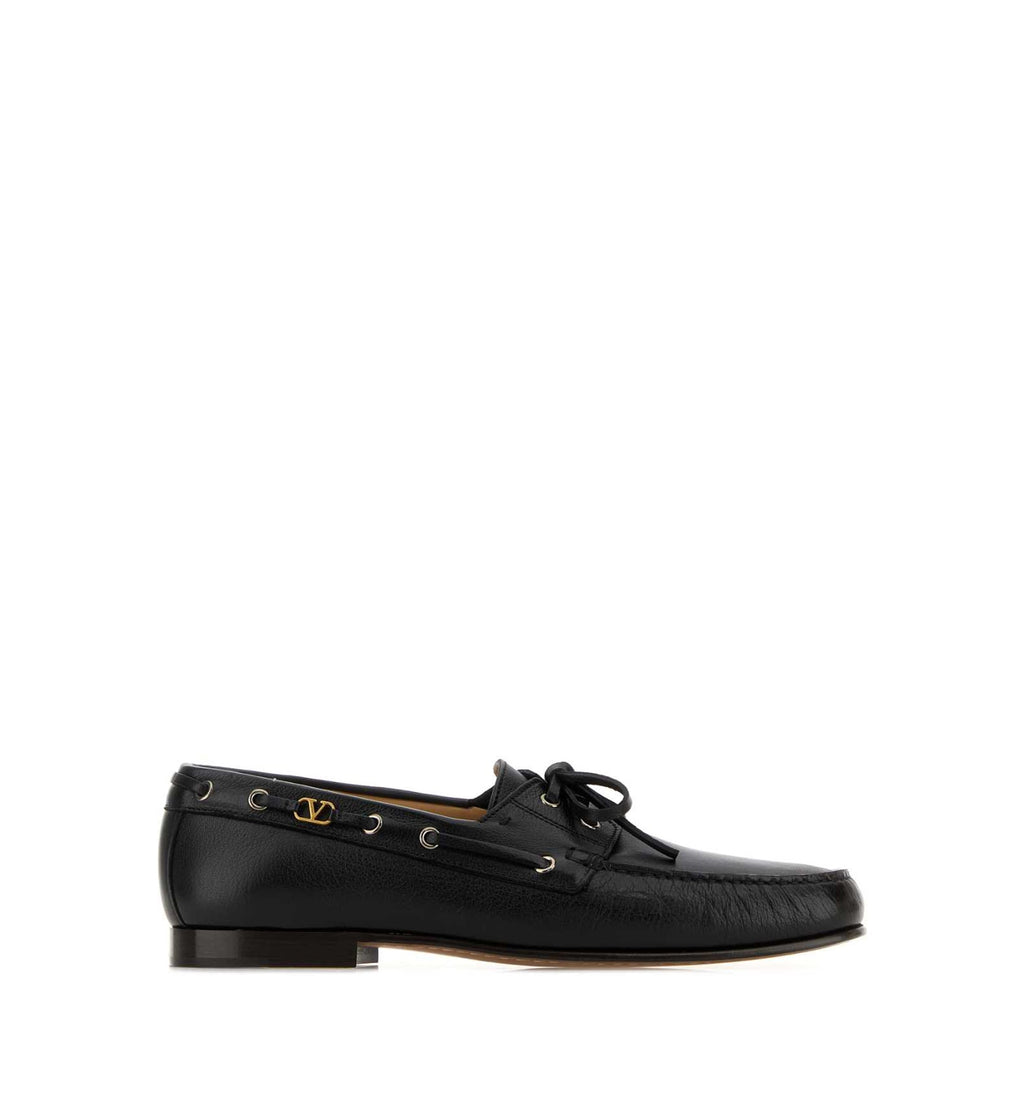 Leather Laced Loafers