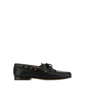 Leather Laced Loafers