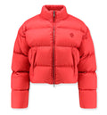 Crop Fit down jacket with iconic crest