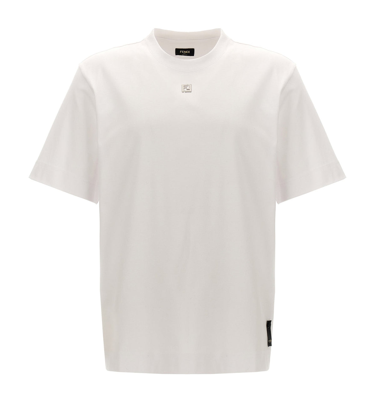 FF Metal-Appliqué Cotton T-Shirt