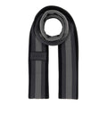 Striped wool cashmere jacquard scarf