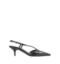Leather Slingback Pumps