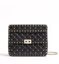 Rockstud Spike Medium Shoulder Bag In Nappa Leather