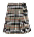 Embroidered Wool Skirt