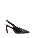 Dior Boy Leather Decolleté Slingback Pump
