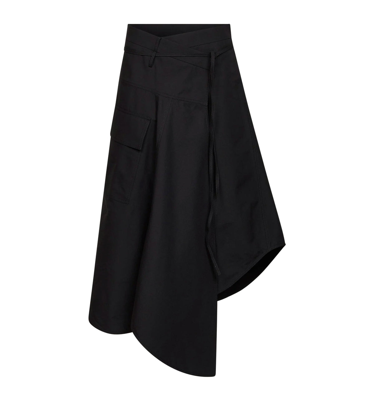 Compact Cotton Toile Skirt