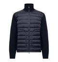 Padded Zip-Up Cardigan