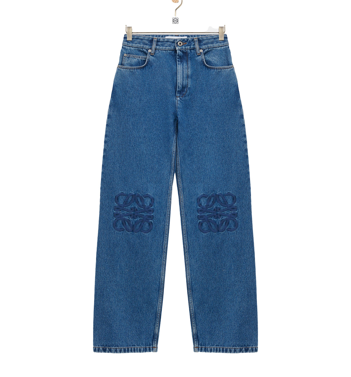 Anagram Baggy Jeans in Denim