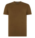 Lyocell Cotton Crew Neck T-Shirt