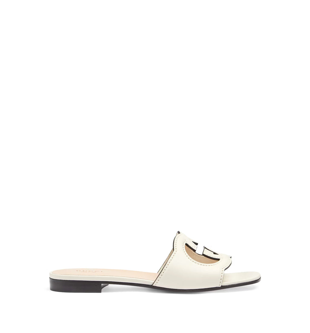 Women's Slide Sandal With Interlocking G