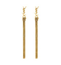 Cassandre Tassel Earrings In Metal