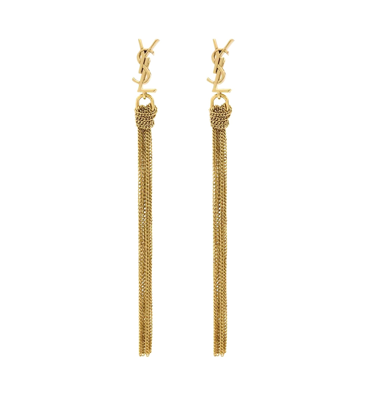 Cassandre Tassel Earrings In Metal