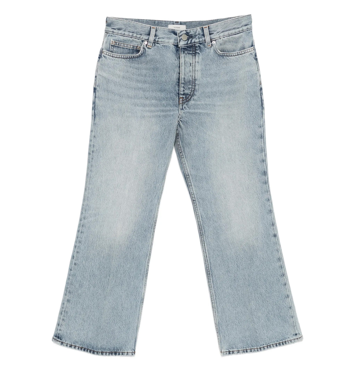 Five-Pocket Button Jeans