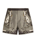 Cargo-Print Short Swim Boxers