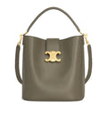 Medium Bucket Louise In Smooth Calfskin