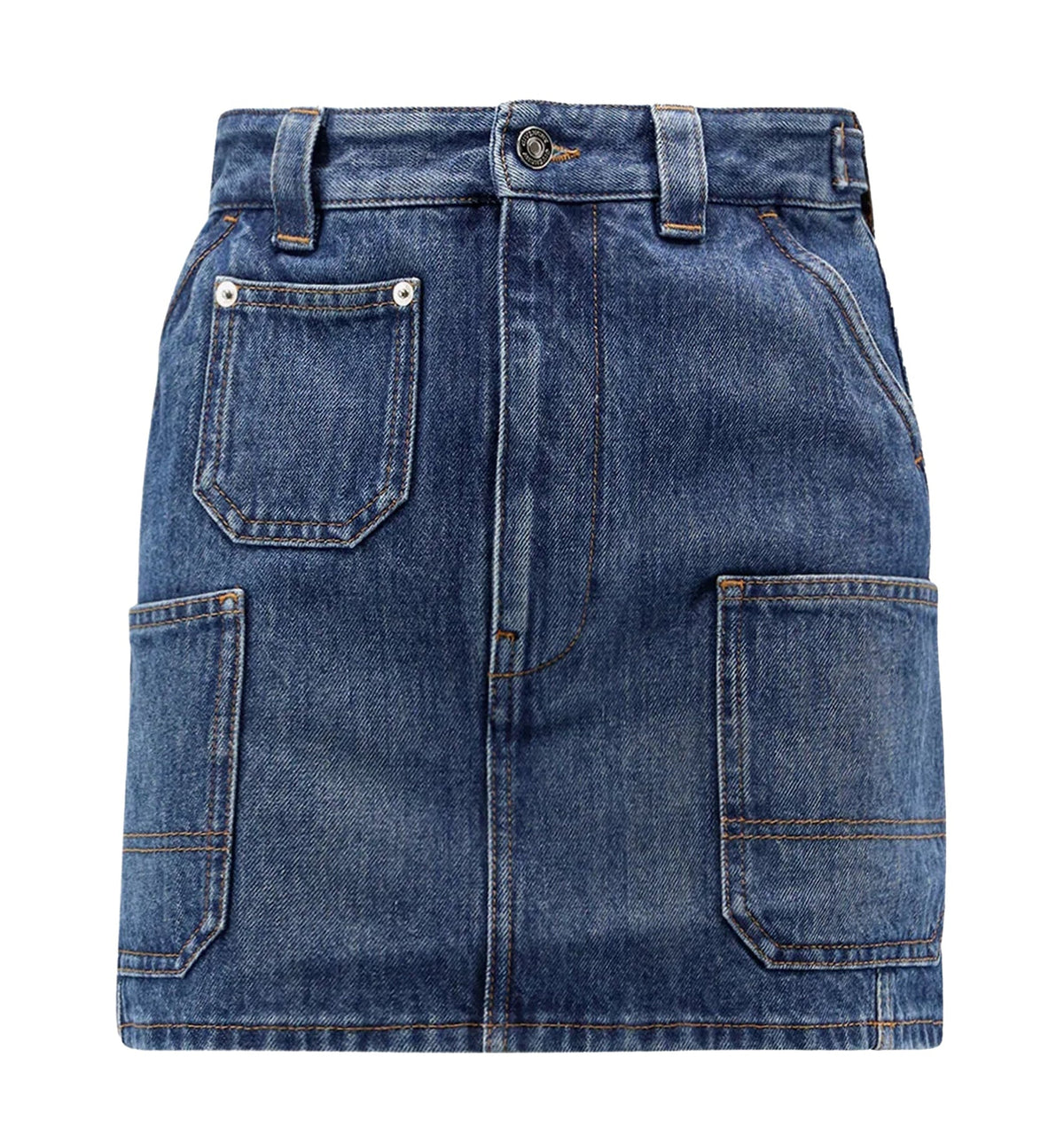 Mini Cargo Skirt In Medium