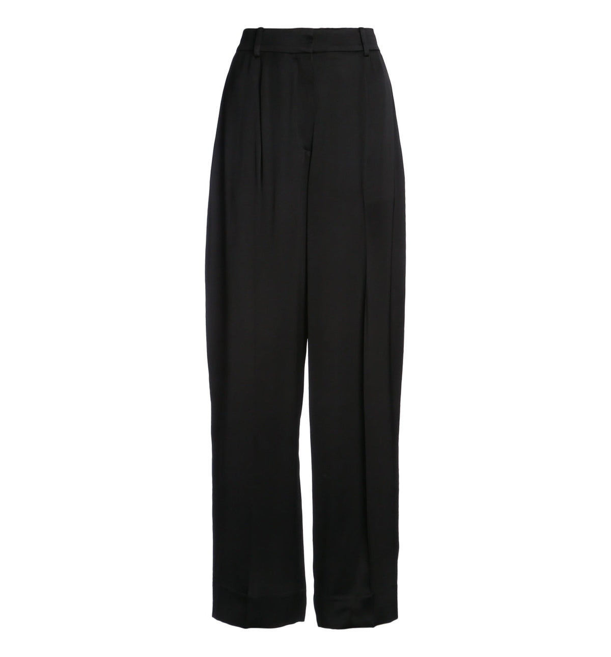 Wide Satin Trousers