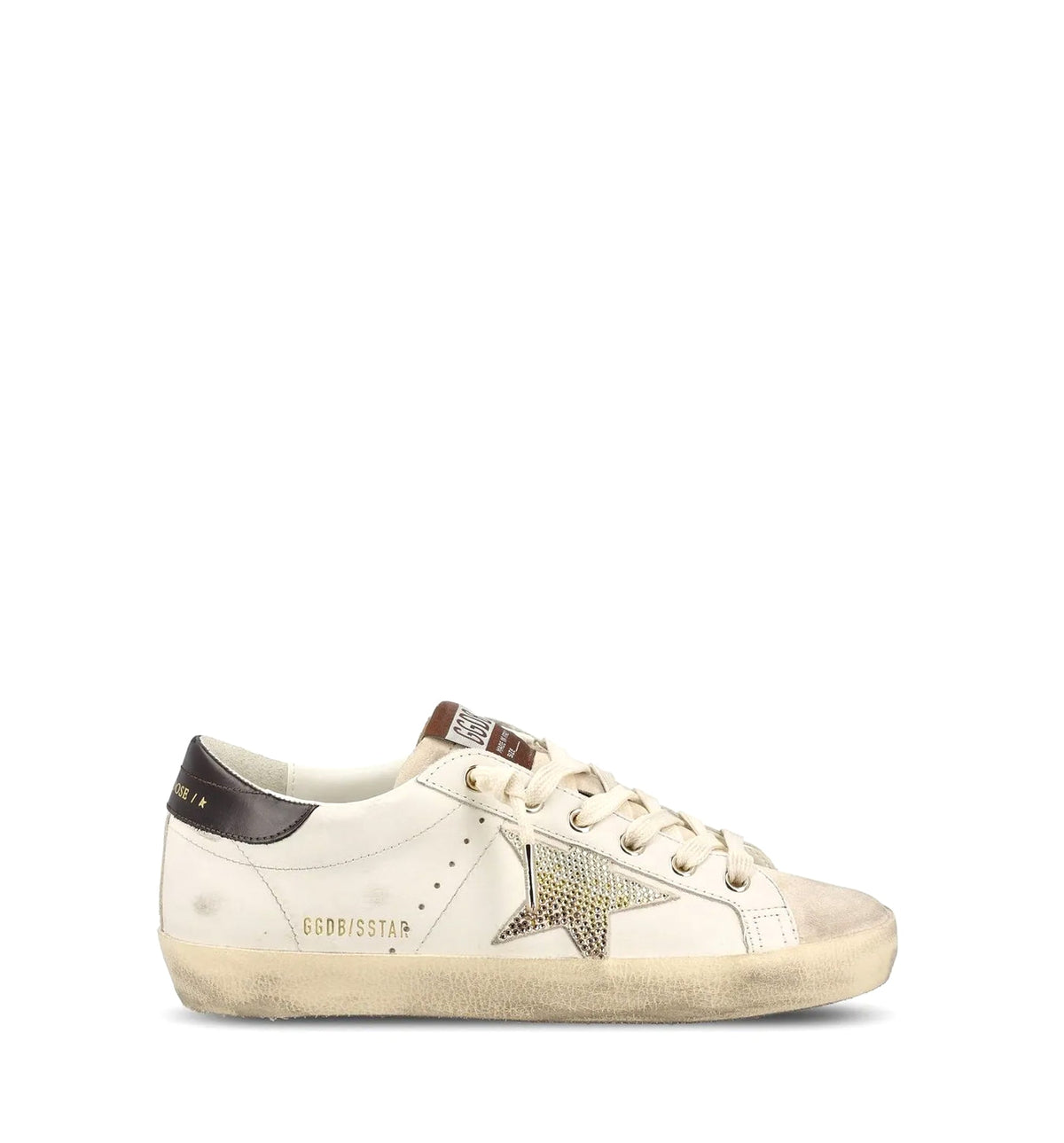 Super-star leather sneakers with iconic side logo