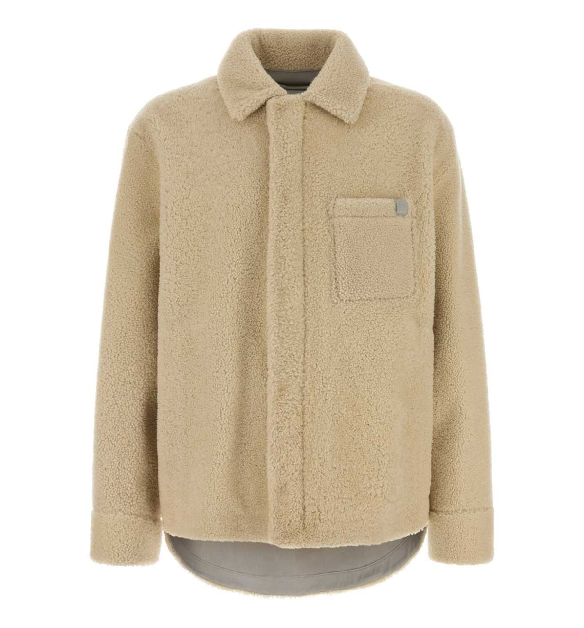 Overshirt in Shearling