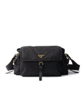 Explore Large Re-nylon Shoulder Bag With Flap