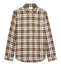 Relaxed Shirt in Checked Wool