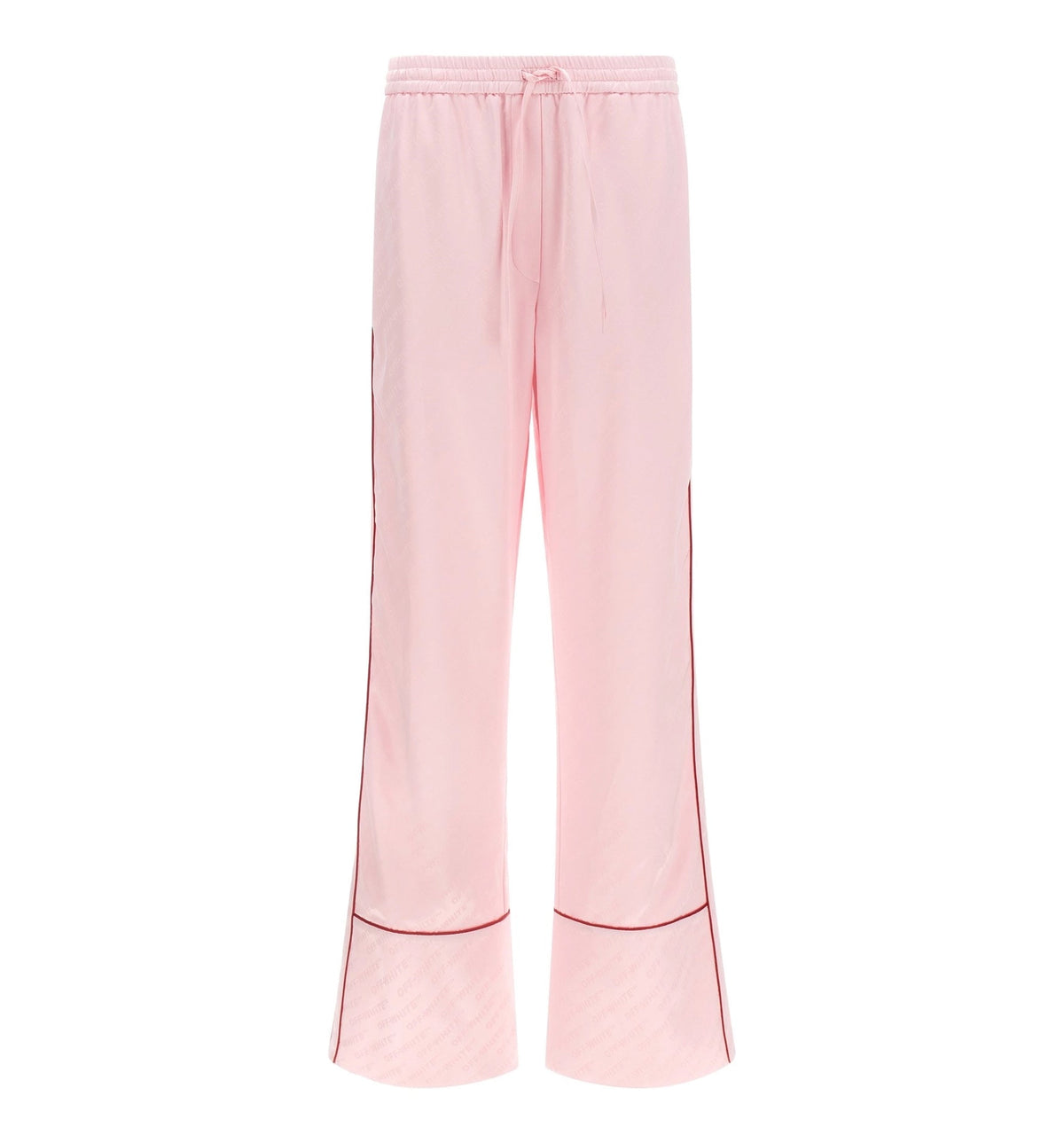 Jacquard Satin Pajama Pants