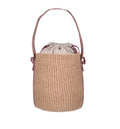Small Woody Raffia Bucket Bag