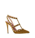Rockstud Suede Pumps 100mm
