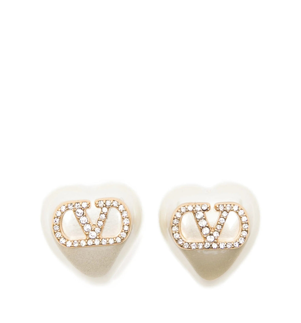 Heart-Motif Earrings