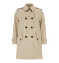 Short Summerside Gabardine Trench Coat