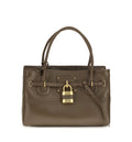 Small Paddington Sling top handle bag in soft leather