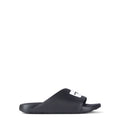 Label Slide Mules In Rubber