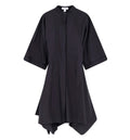 Panelled cotton dress