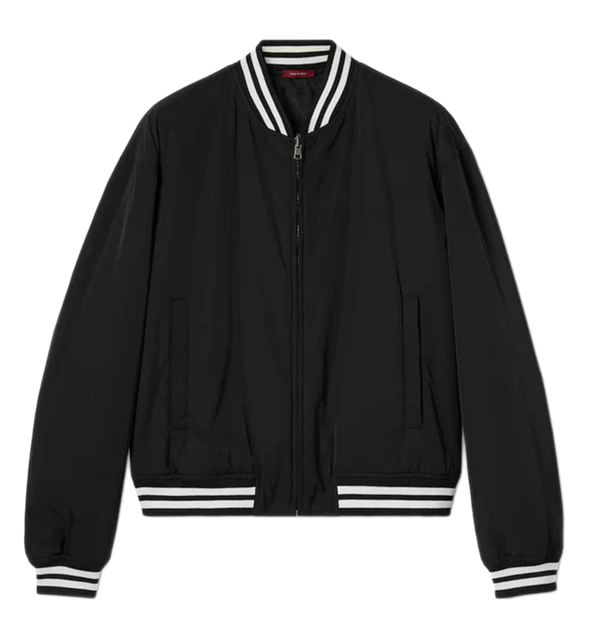 Reversible Nylon Twill Zip Jacket