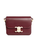 Teen Triomphe Bag In Shiny Calfskin