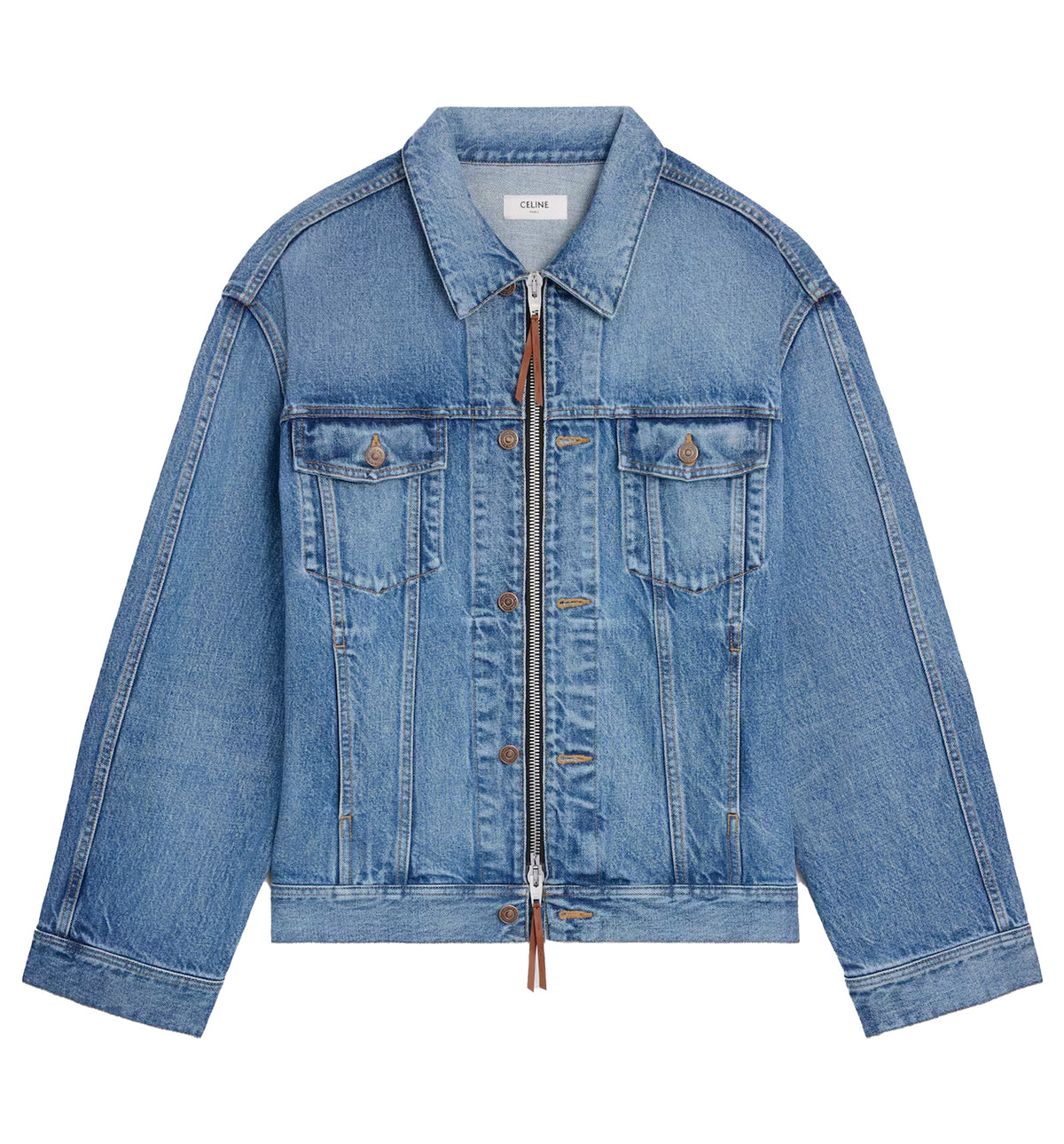 Trucker Jacket in Cotton Denim