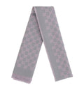 GG wool viscose lamé jacquard scarf