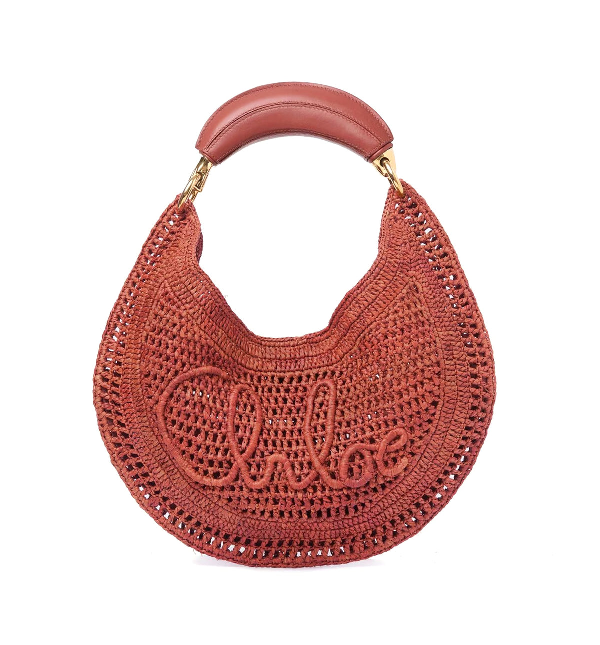 Summer Banana hobo bag in raffia