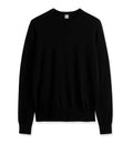 Fine Crew Knit wool and silk blend sweater