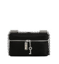 Sicily Medium Satin And Pavé Tubes Shoulder Bag