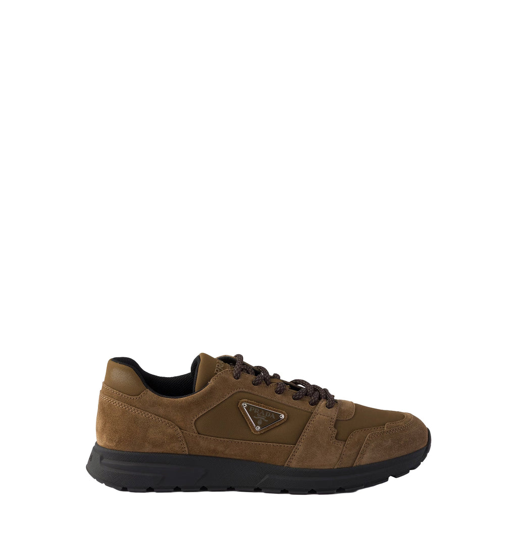 Prax Suede and Re-Nylon Sneakers