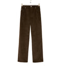 Trousers in cotton corduroy