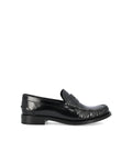 Brushed Leather Loafers