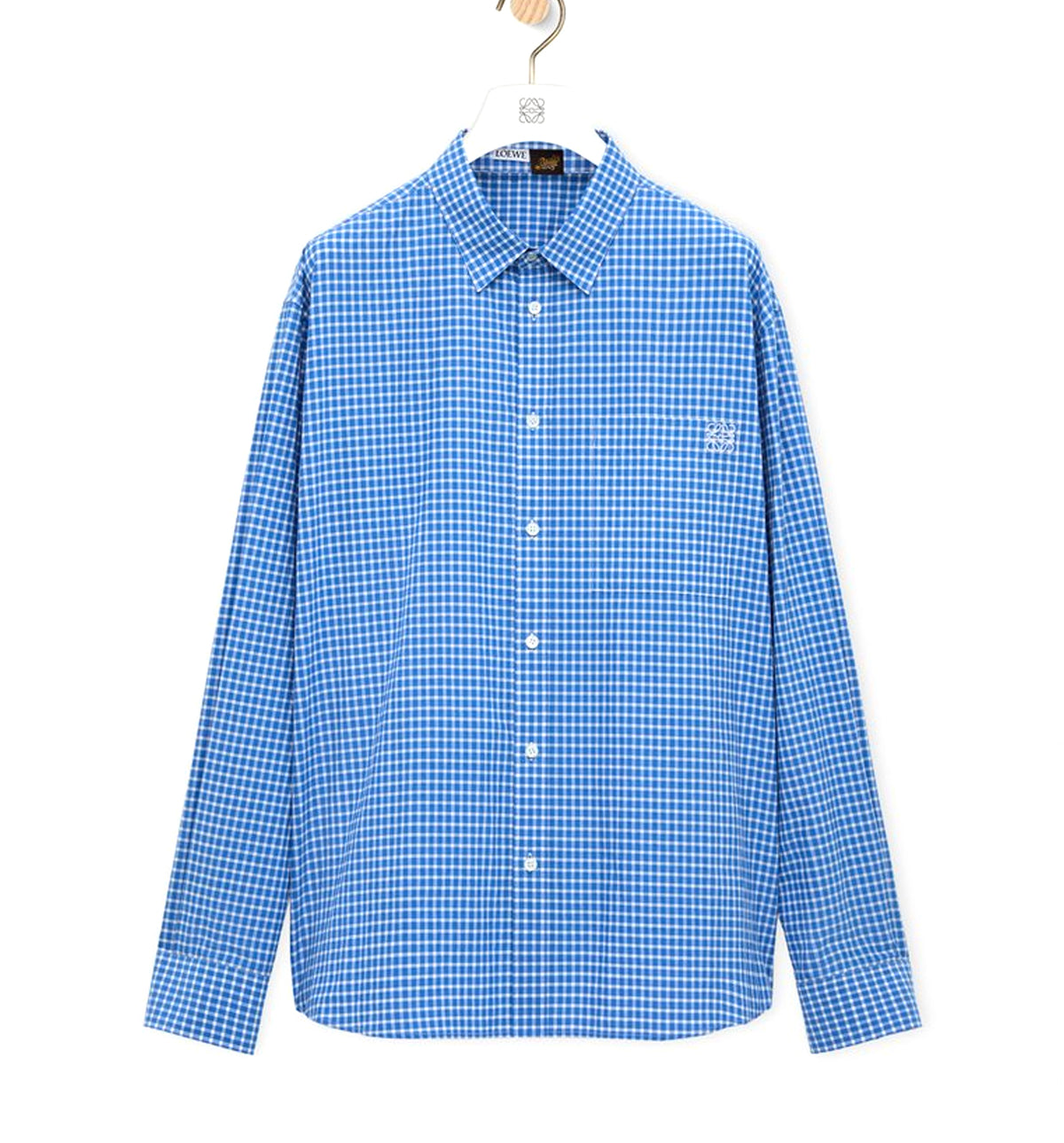Textured cotton check Shirt