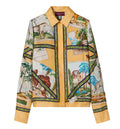 Printed Silk Twill Shirt