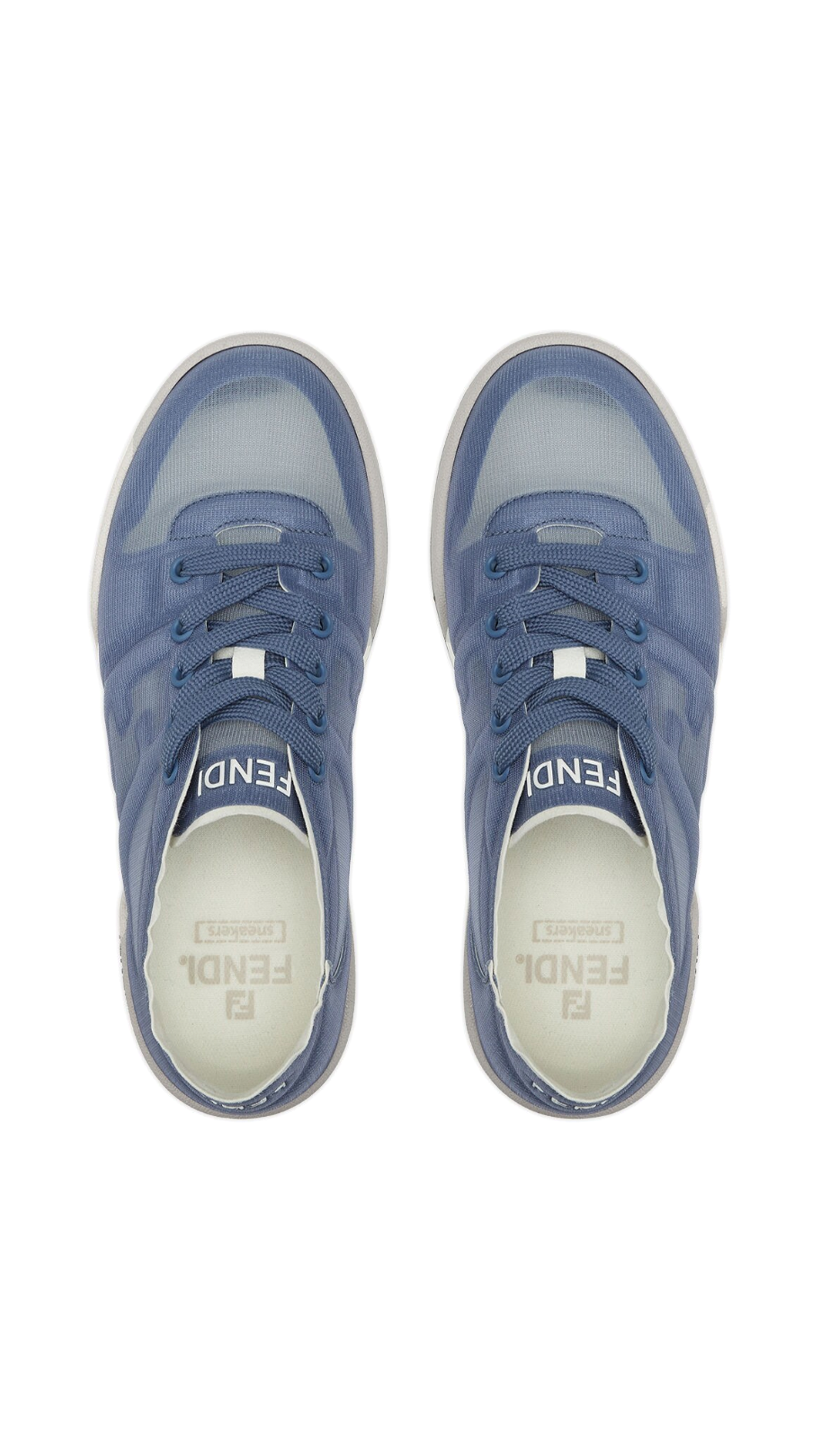 Fendi Match Mesh Sneakers - Blue